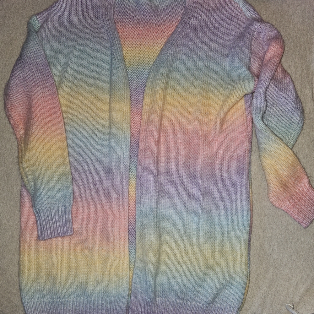 Multicolor Gradient Women's Sweater - image 1